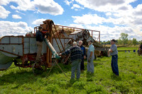 Old Time Threshing on the Boyd S